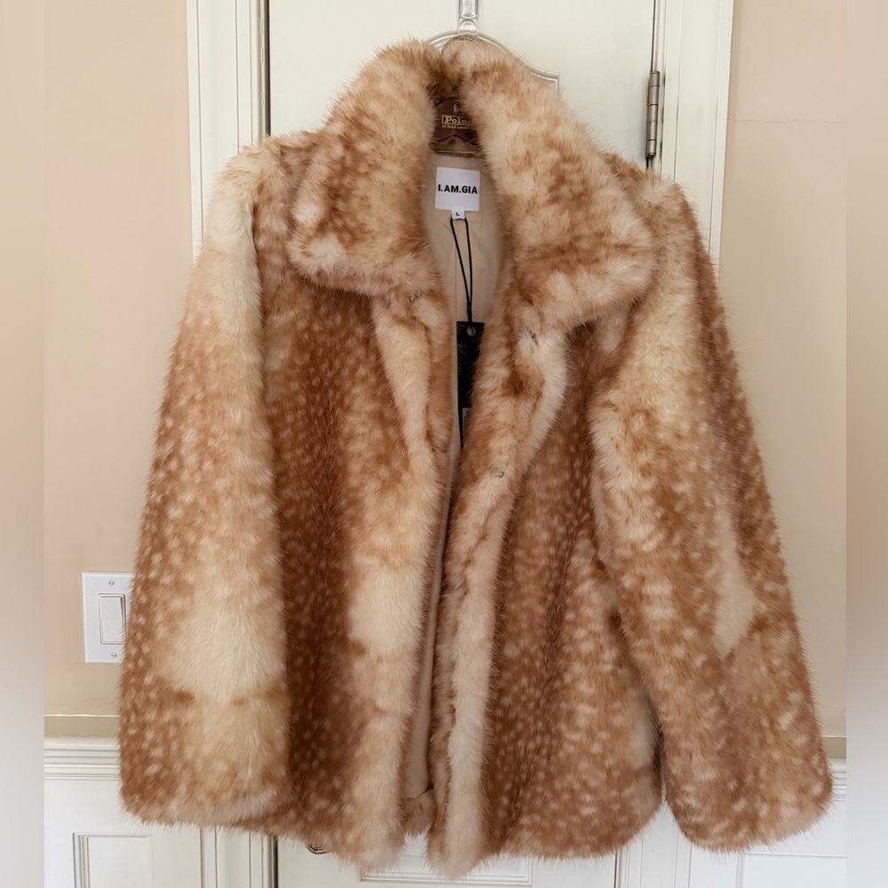 IAMGIA Bambi fur coat